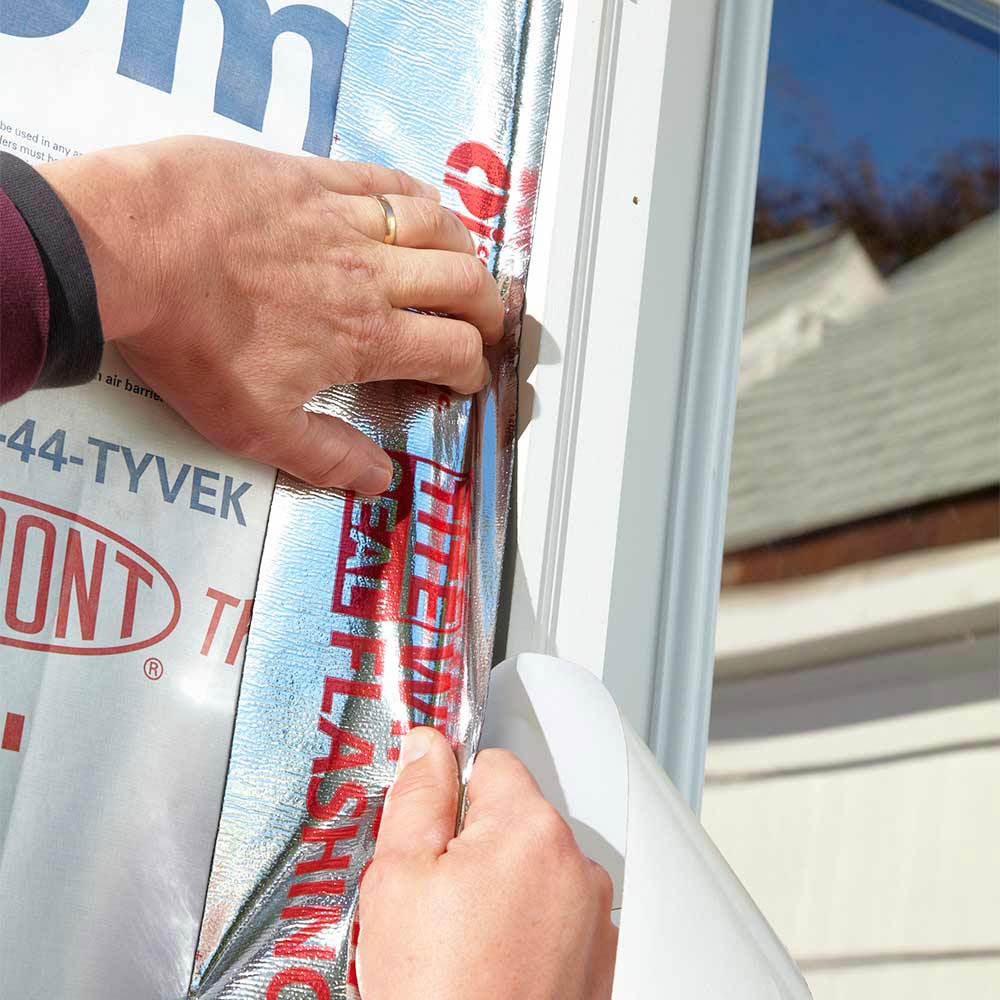 Seal-windows-and-doors-with-tape How to install house wrap properly and not mess it up