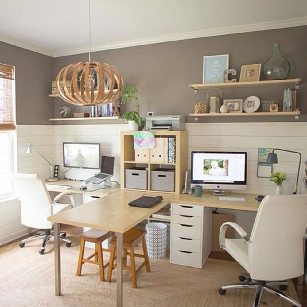 T-desk Modern home office ideas that you can use to create your perfect space