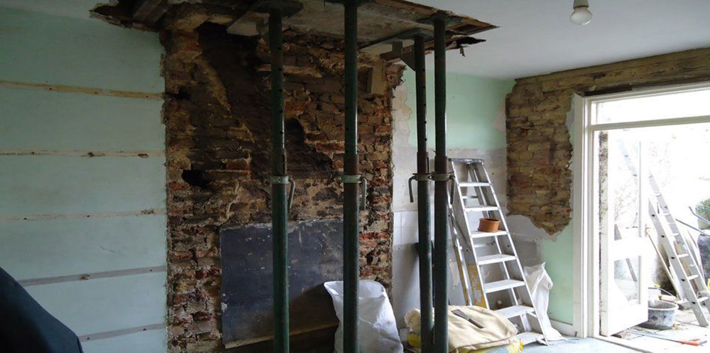 chimney-breast-remvoal How to remove a chimney when you don't need it anymore