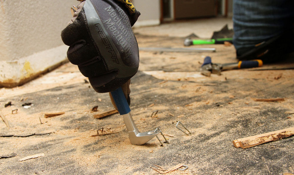 finally How to remove hardwood floor with no hassle involved