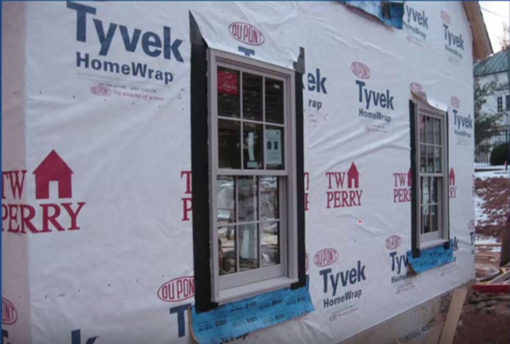 flashing How to install house wrap properly and not mess it up