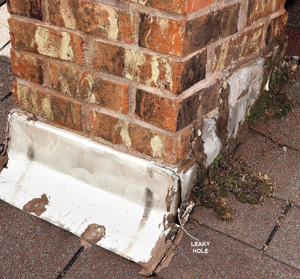leak-chimney How to fix a leaking roof from the inside (Quick tips)