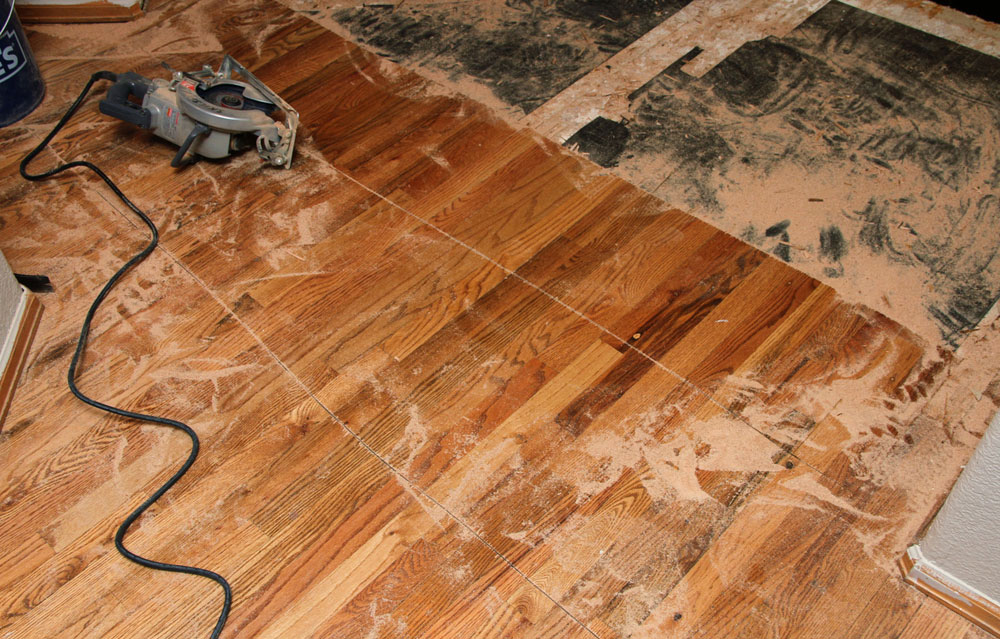 machine How to remove hardwood floor with no hassle involved