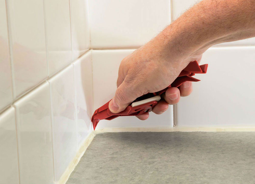 remove-grout How to remove bathroom tile and not make a big mess