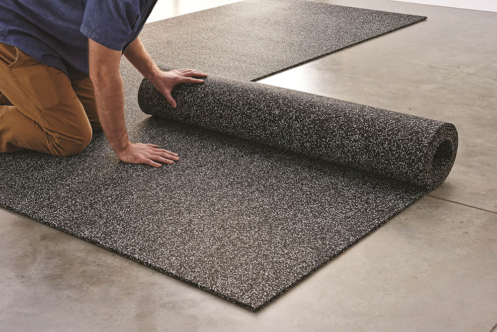 rubber-mats How to soundproof a bedroom and create a quiet sleeping space