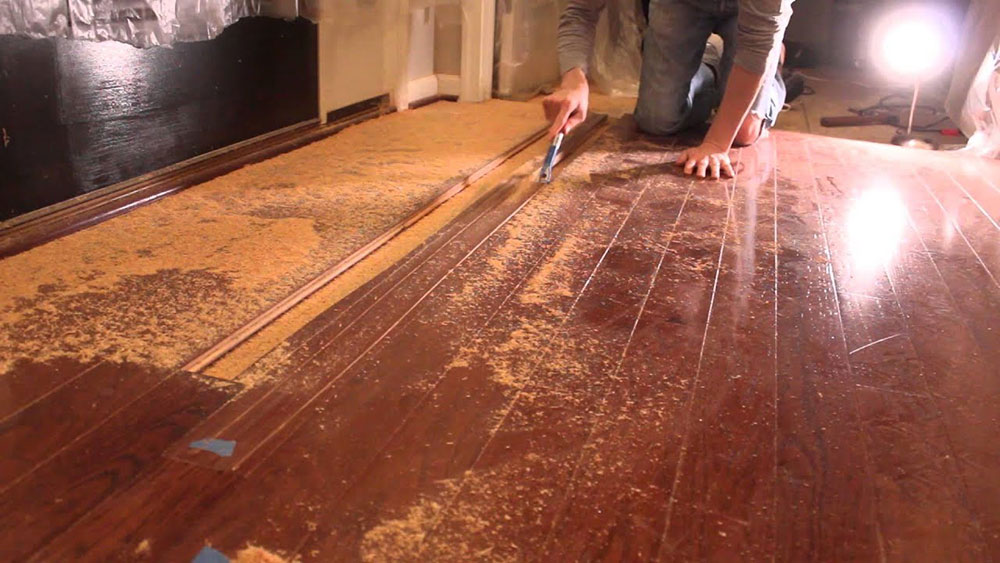 space How to remove hardwood floor with no hassle involved