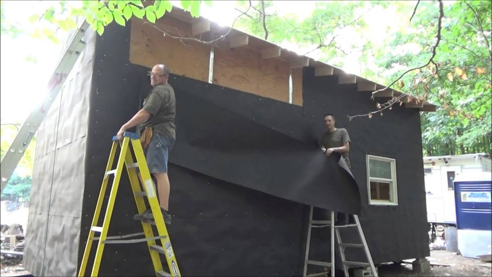 tar-paper How to install house wrap properly and not mess it up