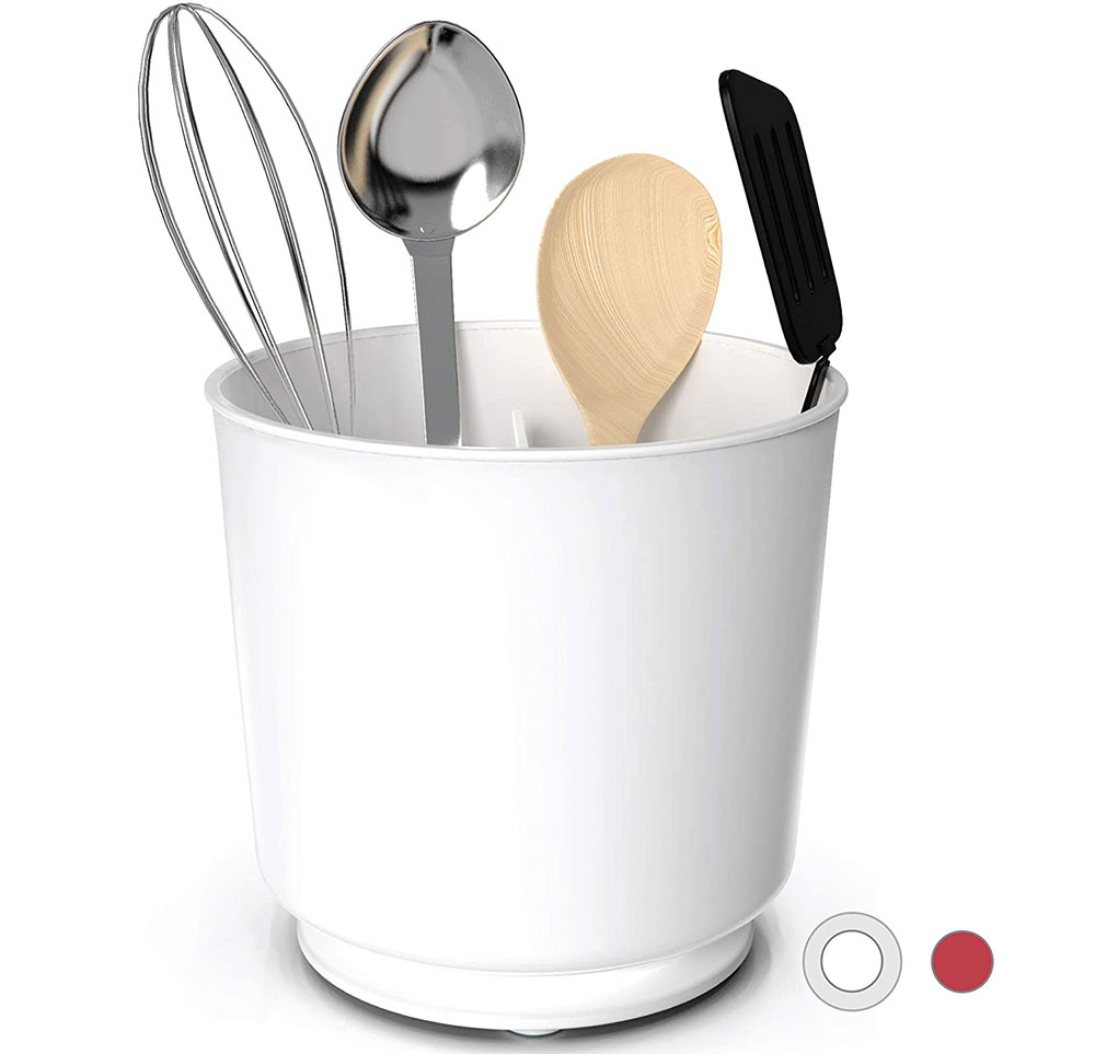 Cooler-Kitchen-Sturdy-Rotating-Utensil-Holder What's the best kitchen utensil holder out there?