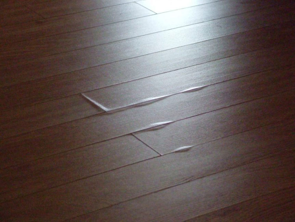 How To Fix A Laminate Floor That Got, Can You Fix Wet Laminate Flooring