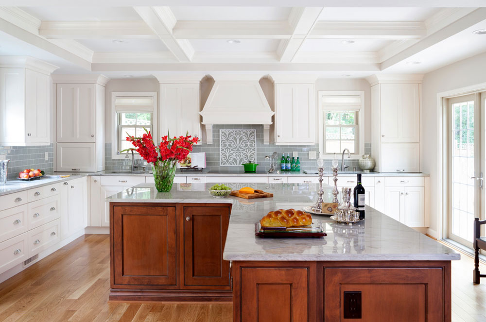 Bright-Elegant-Kitchen-by-JACK-ROSEN-CUSTOM-KITCHENS What is the standard countertop depth to aim for? (Answered)