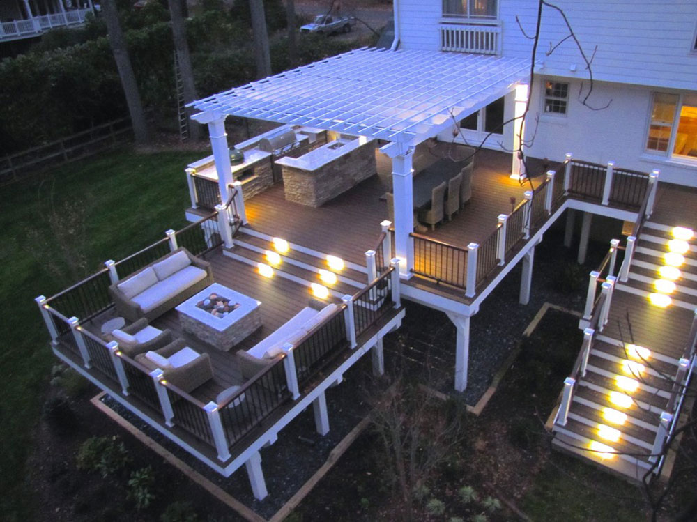 Trex-Deck-and-Pergola-by-Hughes-Landscaping Awesome deck lighting ideas you can use at your house