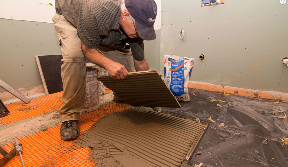 ground-martar How to prepare shower walls for tile (Easy to follow guide)