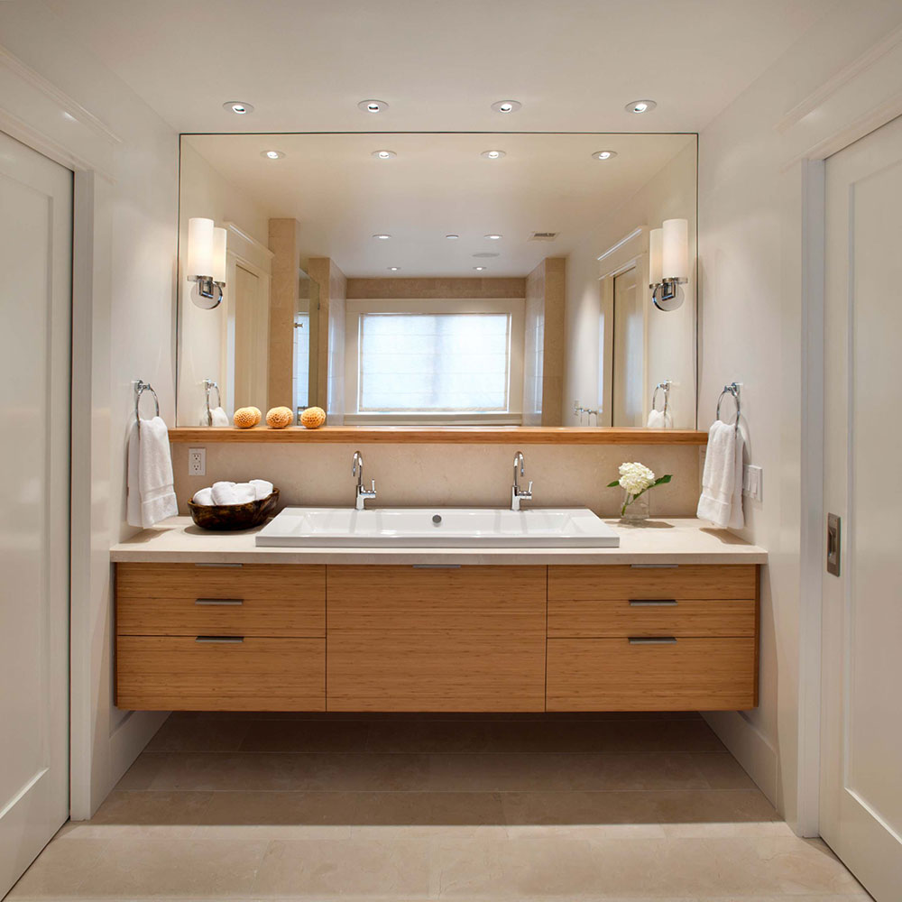 Modern-Classic-by-Sullivan-Design-Studio Where to hang wet towels in a small bathroom