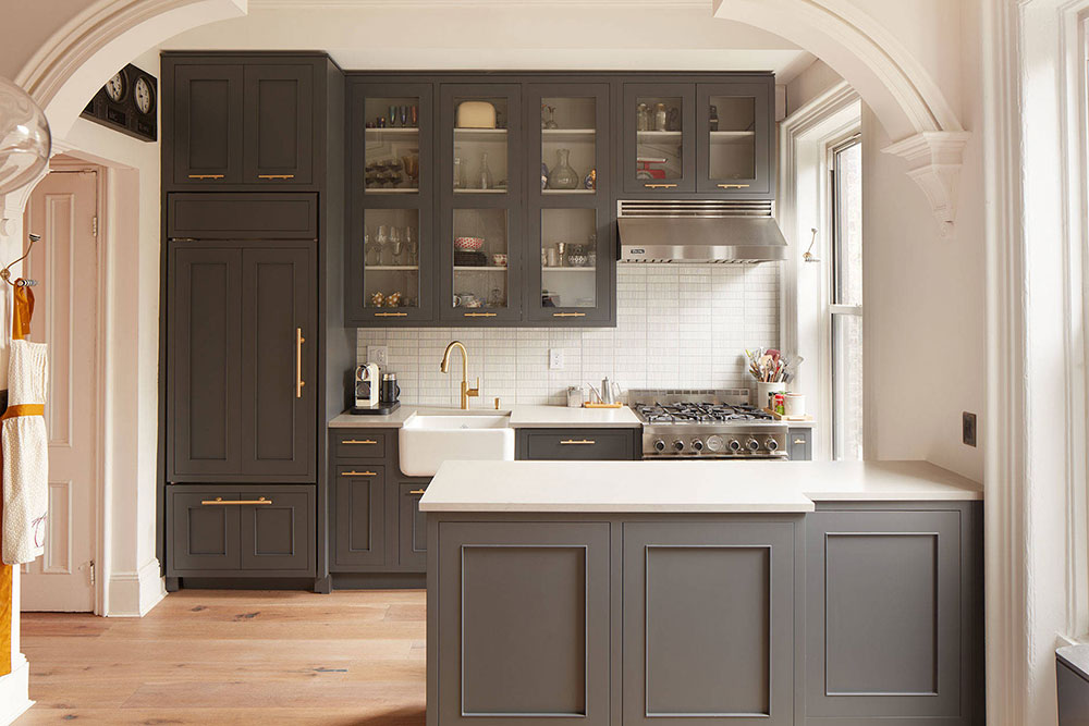 Park-Slope-Townhouse-Renovation-by-Studio-Geiger-Architecture How to Update Kitchen Cabinets Without Replacing Them