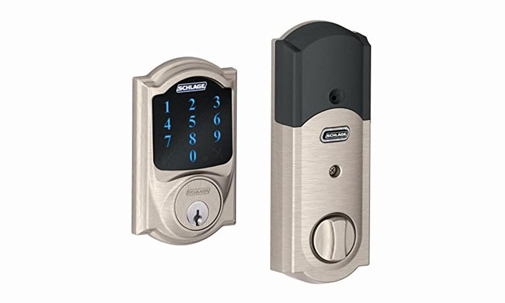 Touchscreen-Deadbolt-with-Built-In-Alarm How to improve your apartment security with a few affordable gadgets