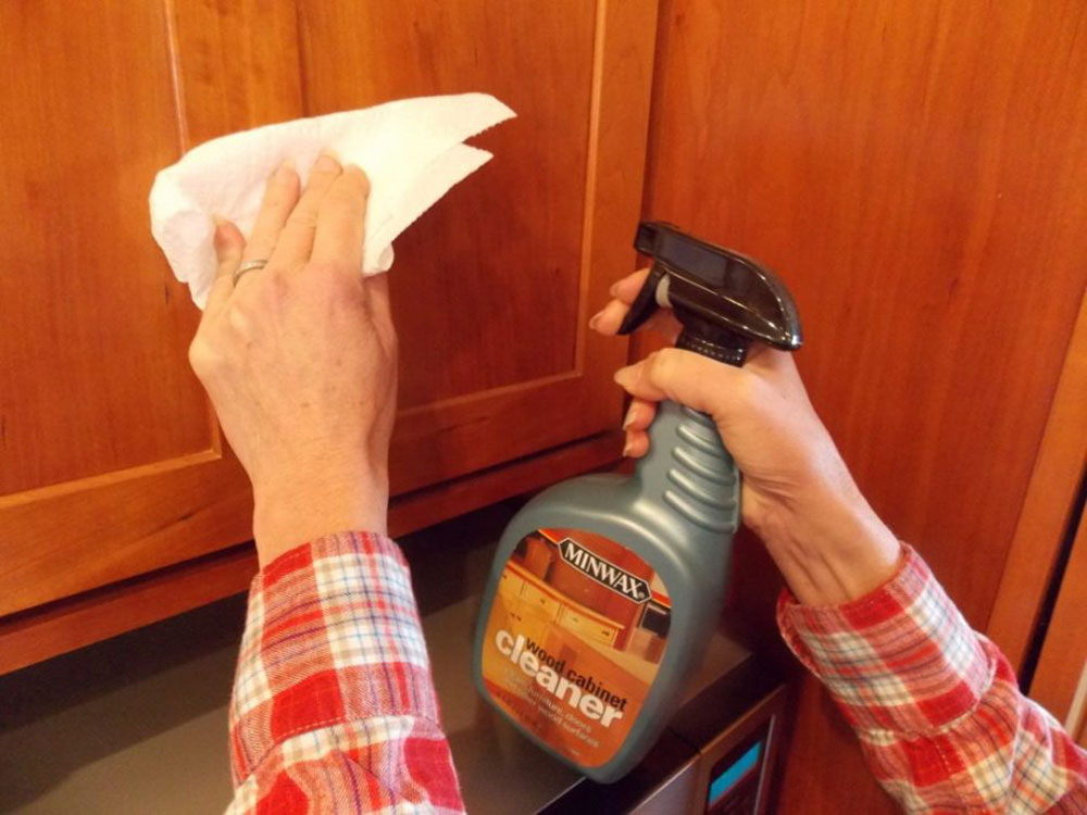 clean-grease How to paint kitchen cabinets without sanding