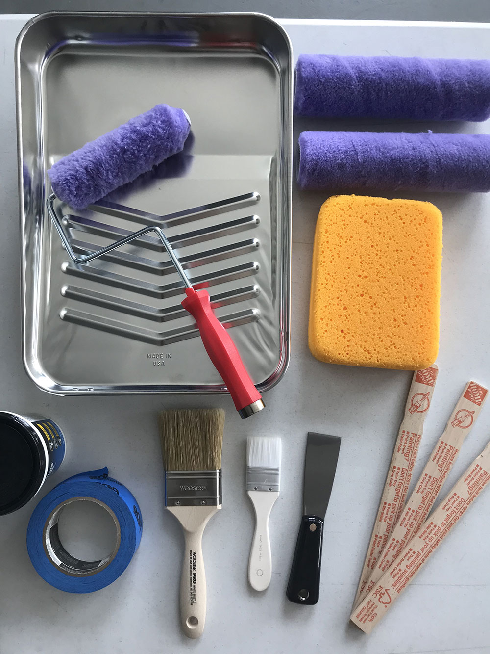 tools-1 How to paint kitchen cabinets without sanding
