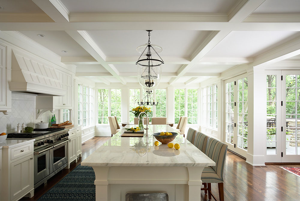 A-Vision-in-White-by-Steven-Cabinets What is the standard ceiling height for a home? (Answered)