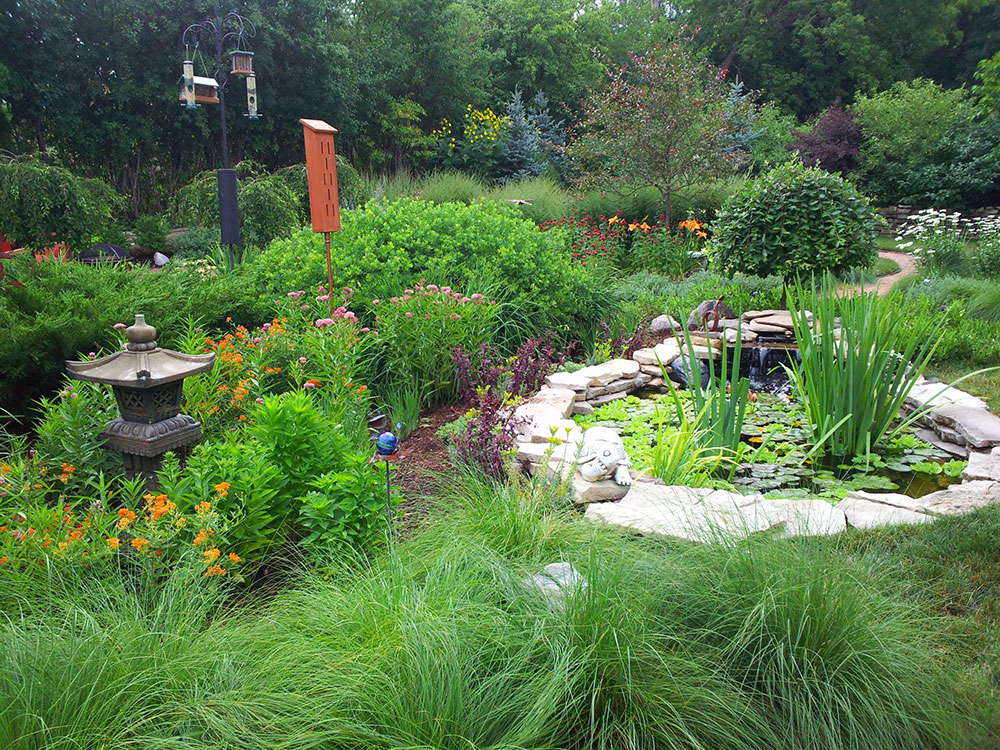 Menomonee-River-Parkway-Oasis-by-Hawks-Landscape-Inc. Rain garden design ideas you can create around your house