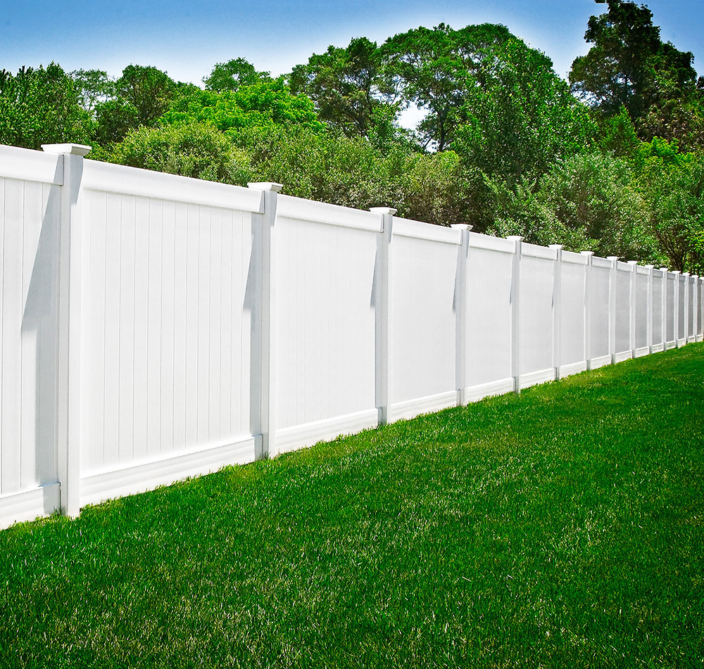 PVC-Vinyl-White-Privacy-Fence-from-Illusions-Vinyl-Fence Do I Need a Permit to Put Up a Fence? (Answered)