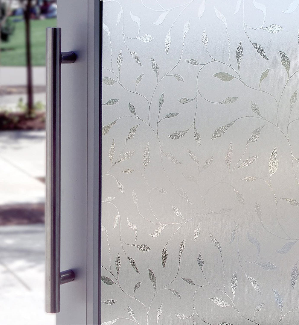 ARTSCAPE-Etched-Leaf-Window-Film The best window film for day and night privacy