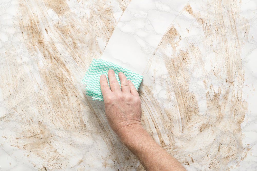 Cleaning-the-Floor How to polish marble floors in a few easy steps