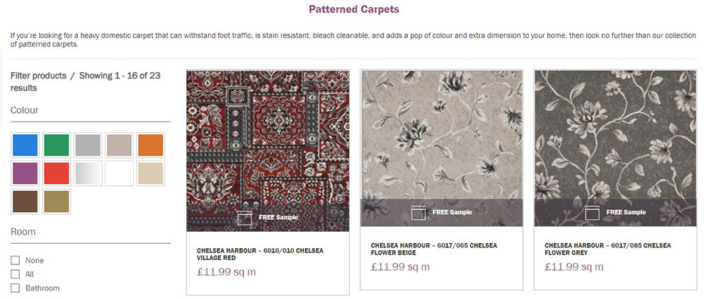 Patterned-Carpets What’s the Best Carpet for Pets? Search No More (Answered)