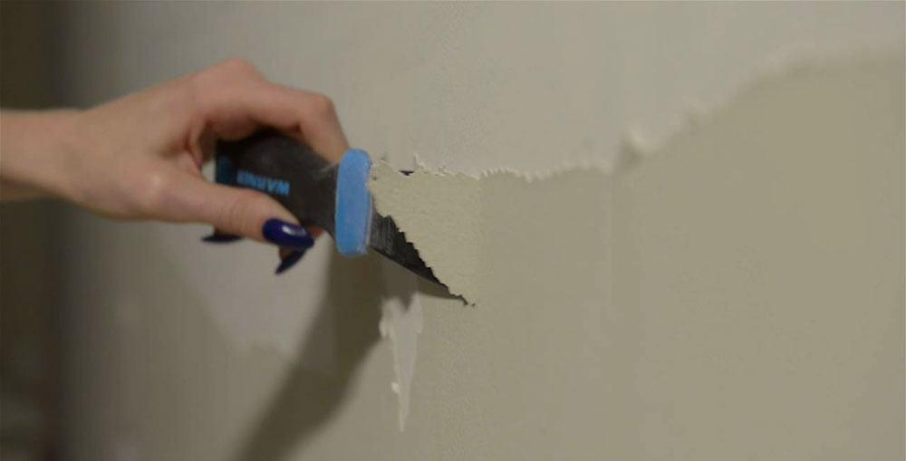 Get-a-real-sample-from-your-wall How to match paint color on walls without messing up