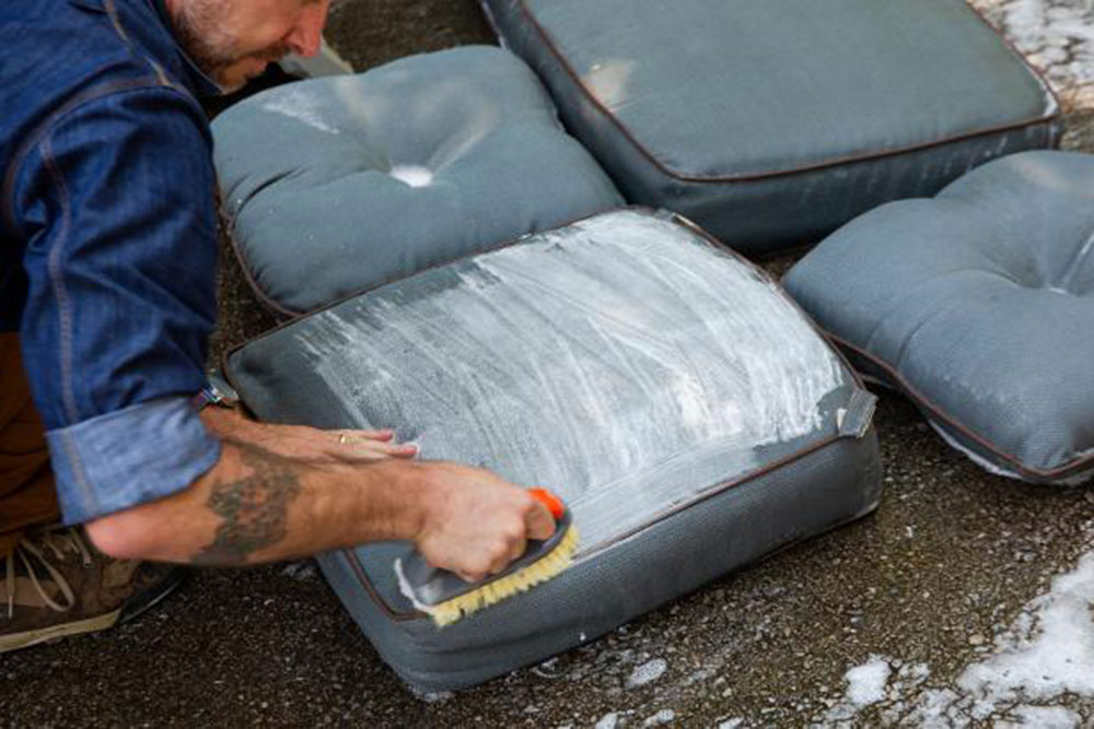 How To Clean Outdoor Furniture Cushions, Can You Machine Wash Patio Furniture Cushions