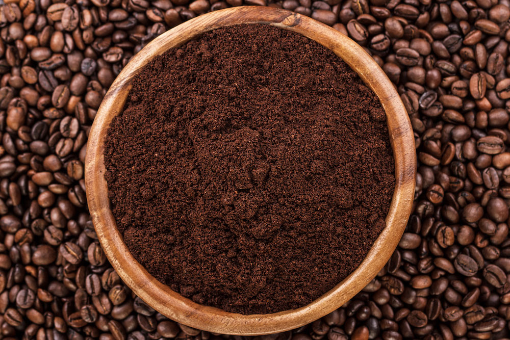 coffee-grounds How to get rid of paint smell in a room quickly