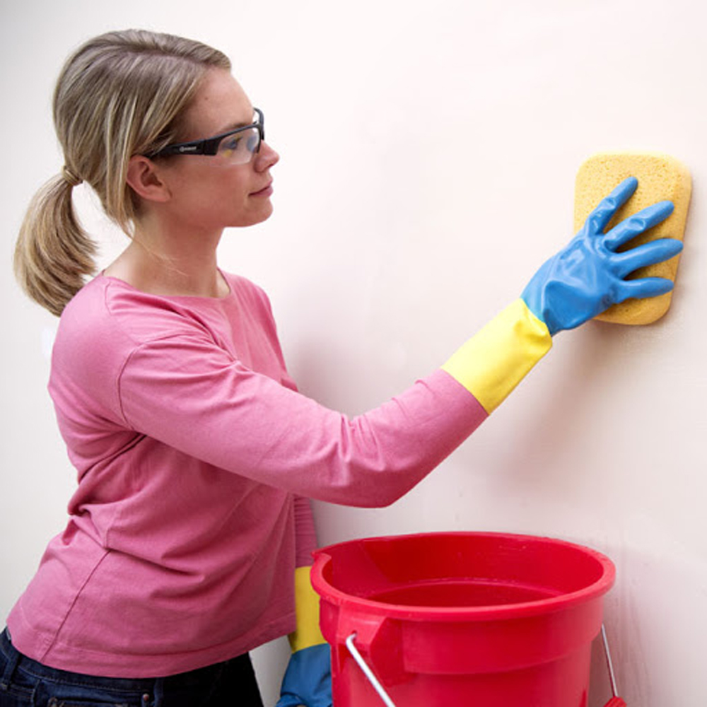 deep-cleaning1 How to match paint color on walls without messing up