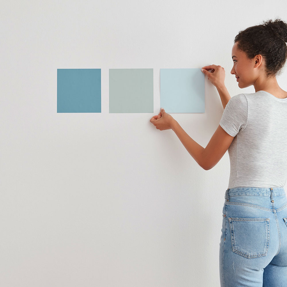 paint-chips How to match paint color on walls without messing up