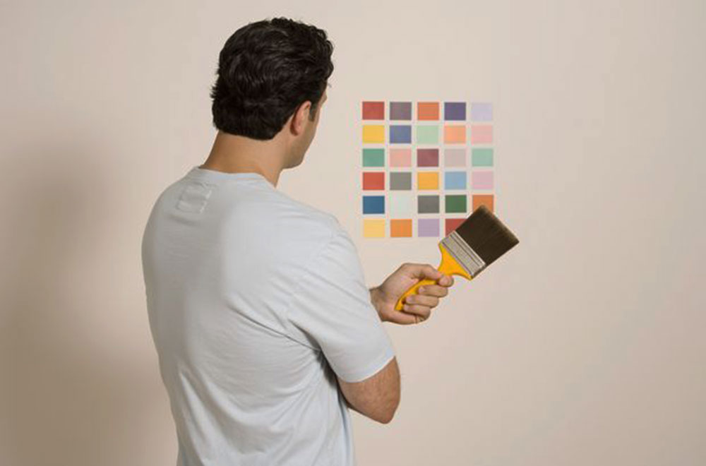 paint-chips1 How to match paint color on walls without messing up