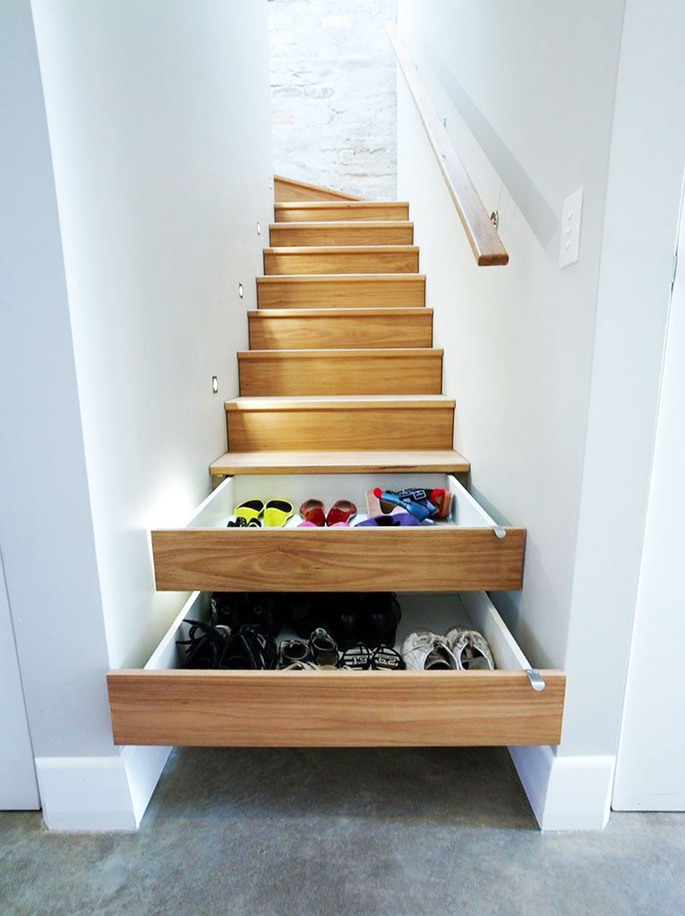 stairs How to hide a safe: Best place to place it in your house