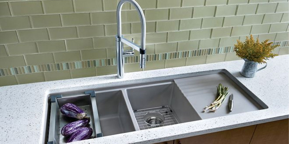 Drainboard-Sinks The Most Elegant Sink Design Ideas for Contemporary Kitchens