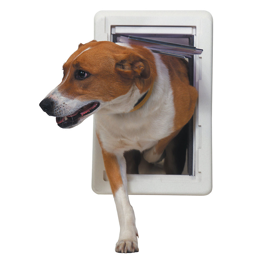 All-Weather-Series-Insulated-Pet-Door DIY dog door examples you can build for your pup