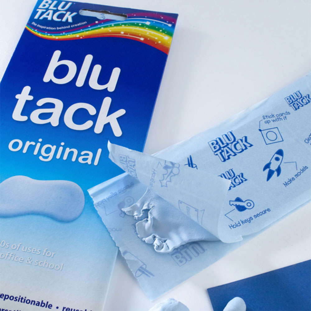 Blu-Tack How to hang pictures on brick without making mistakes