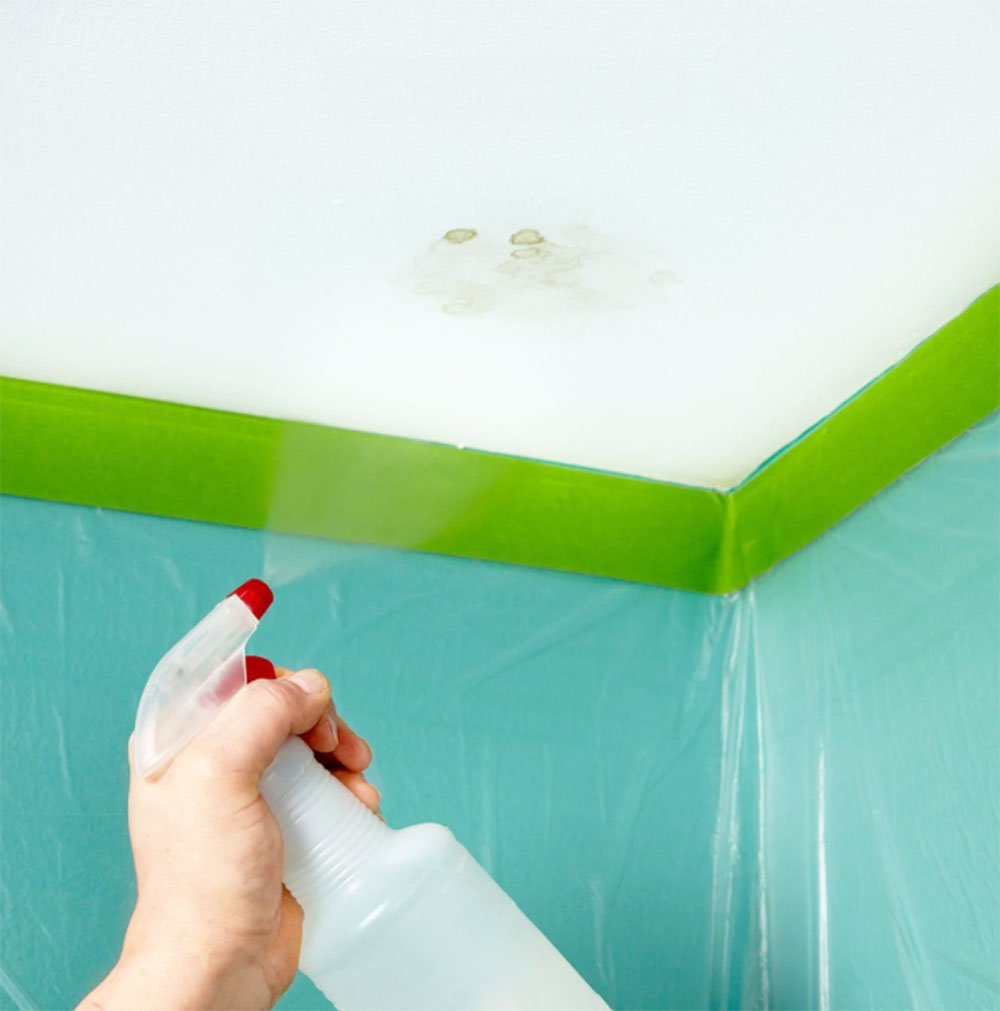 How-to-Remove-Water-Stains-from-a-Ceiling-without-Painting How to remove water stains from ceiling quickly and easily