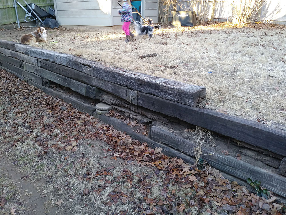 How-to-fix-a-wooden-retaining-wall How to fix a retaining wall quickly and with zero hassle