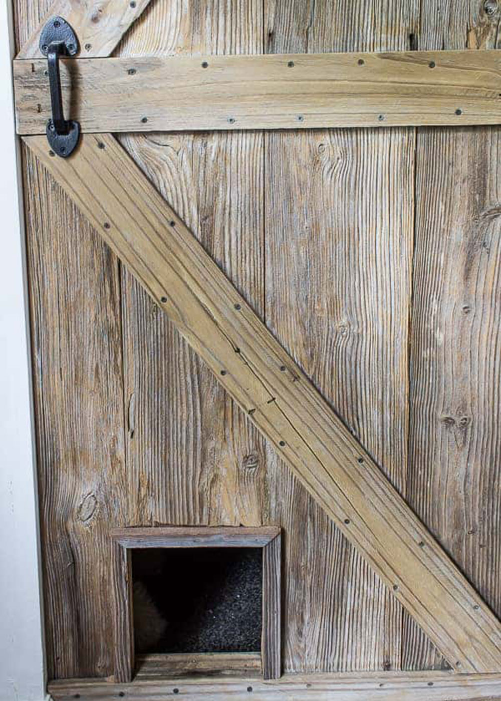 barn DIY dog door examples you can build for your pup