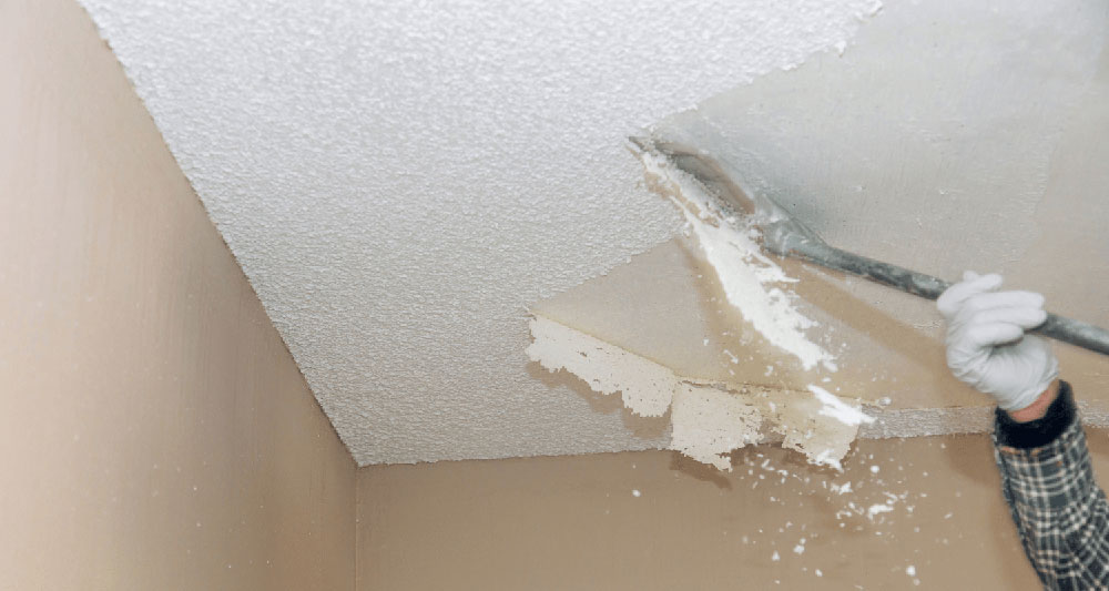 carve How to remove water stains from ceiling quickly and easily