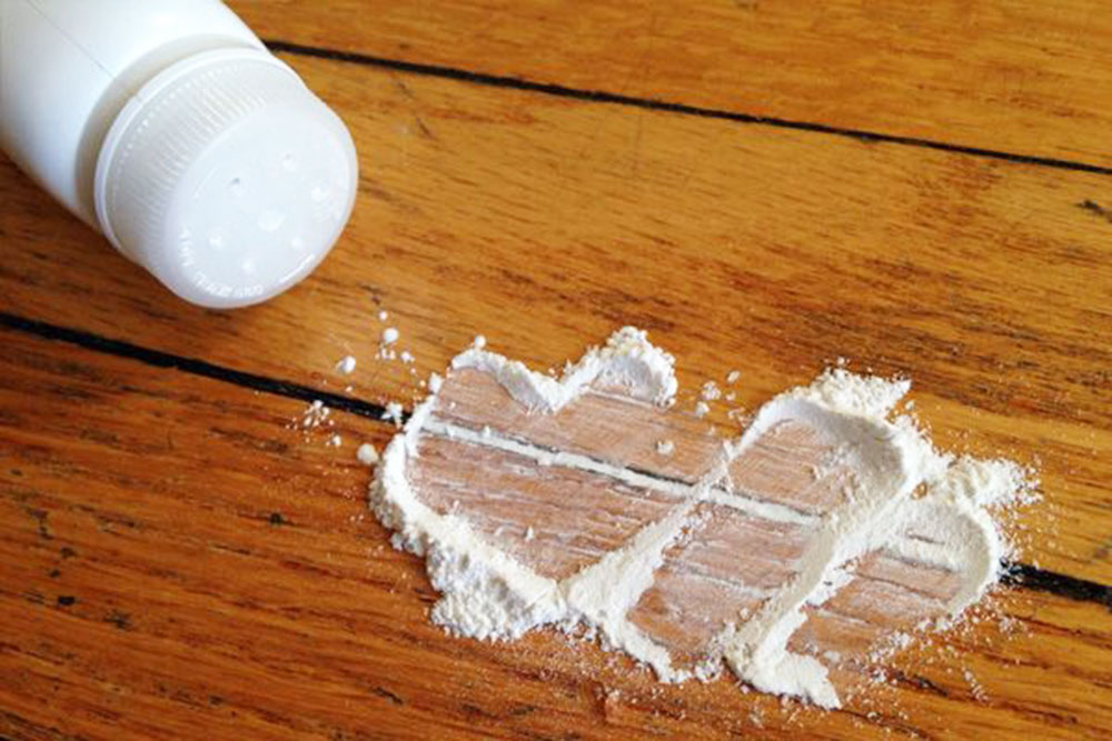 talcum-powder How to fix creaky stairs in a few easy steps