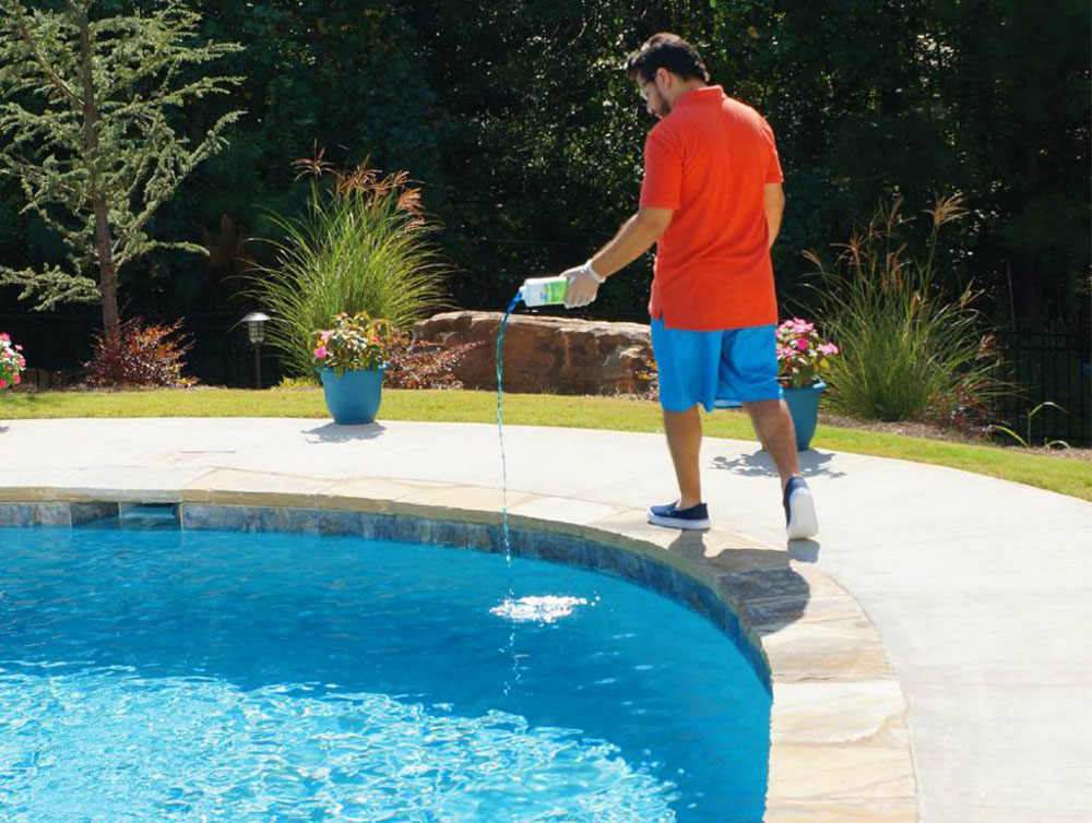 Use-great-algaecides What causes algae in a swimming pool and how to get rid of them