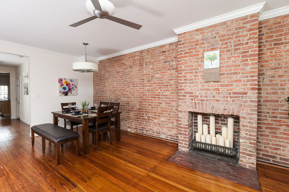 Exposed-brick How to decorate an unused fireplace to look good?