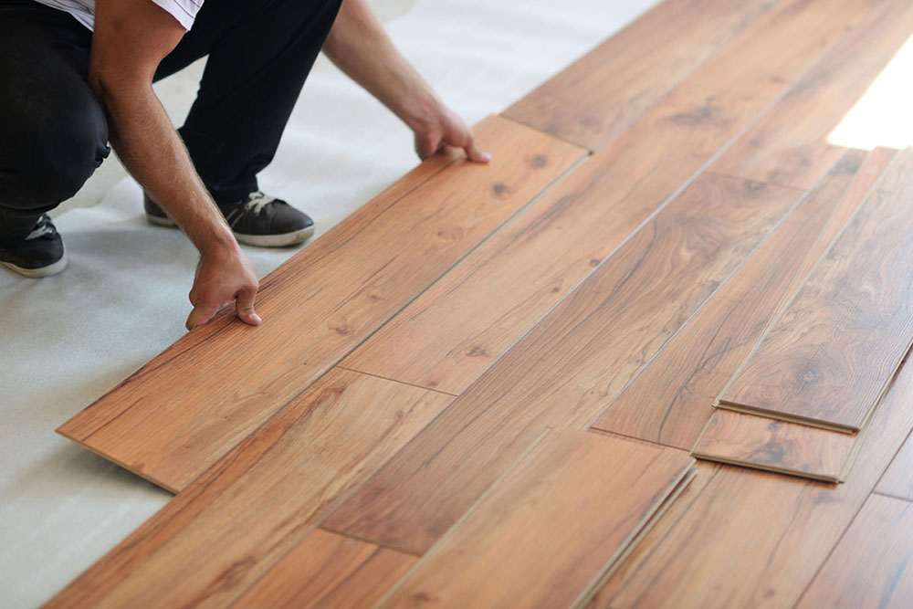 How To Install Laminate Flooring On A, Installing Laminate Flooring On Concrete In Basement