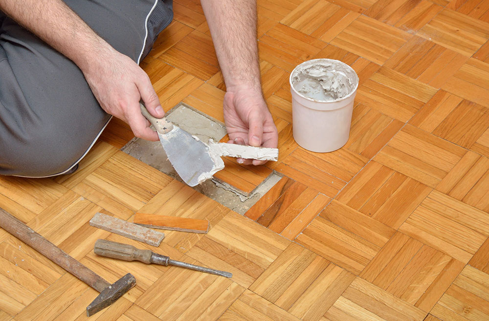base How to repair laminate flooring quickly