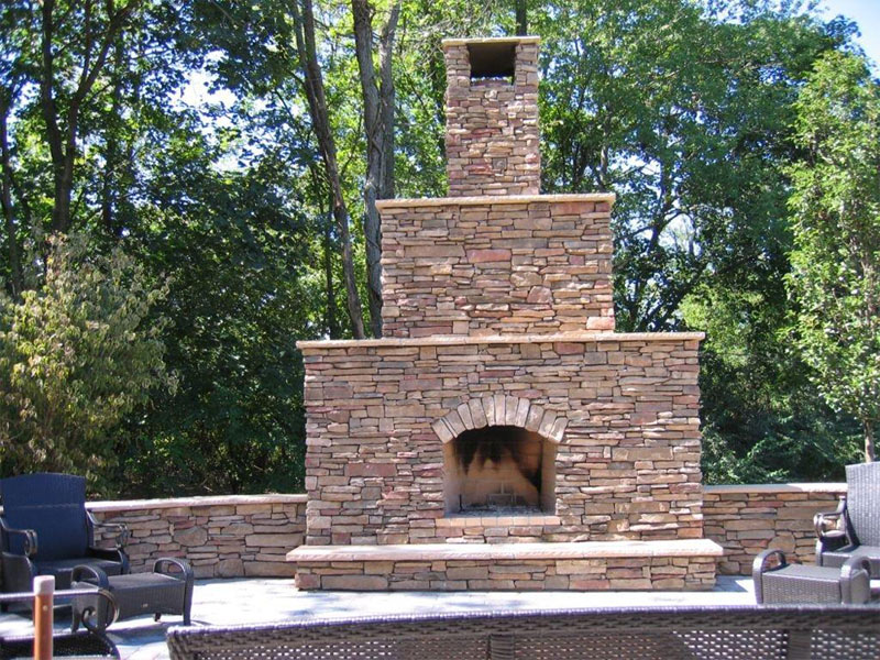 chimney-outdoor-fireplace How to build an outdoor fireplace that is amazing