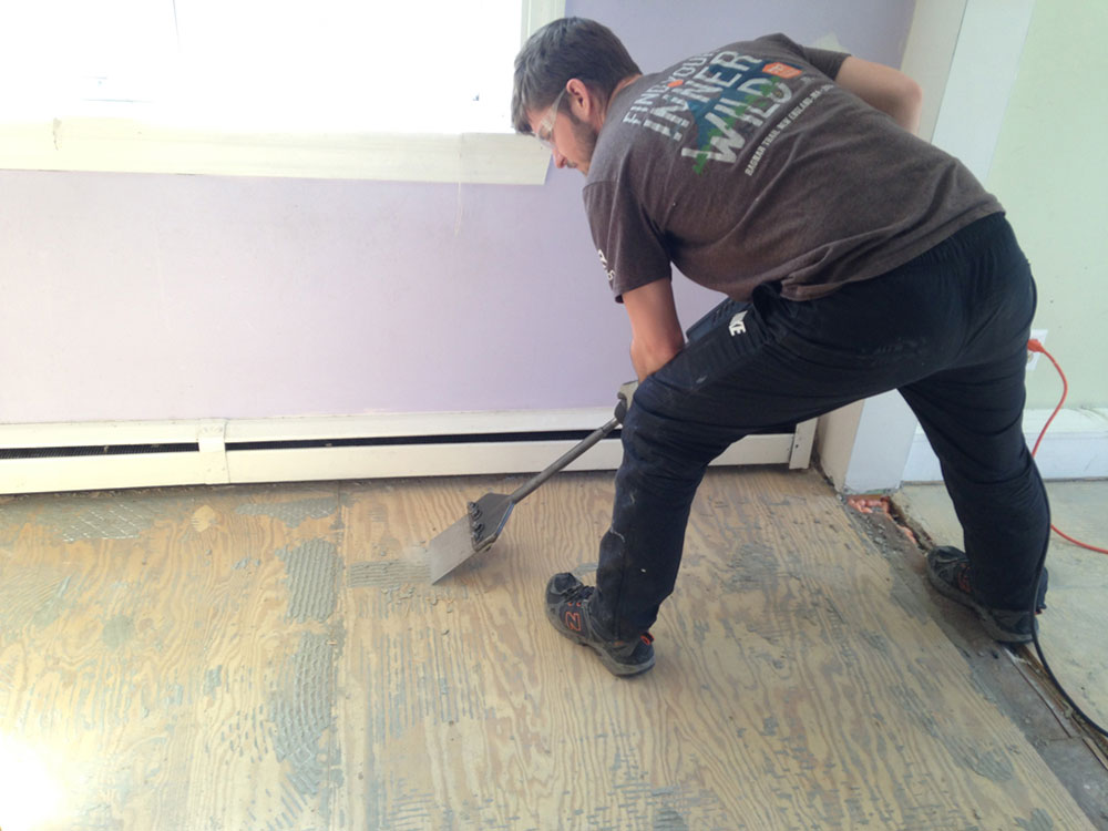 under How to remove ceramic tile flooring easily