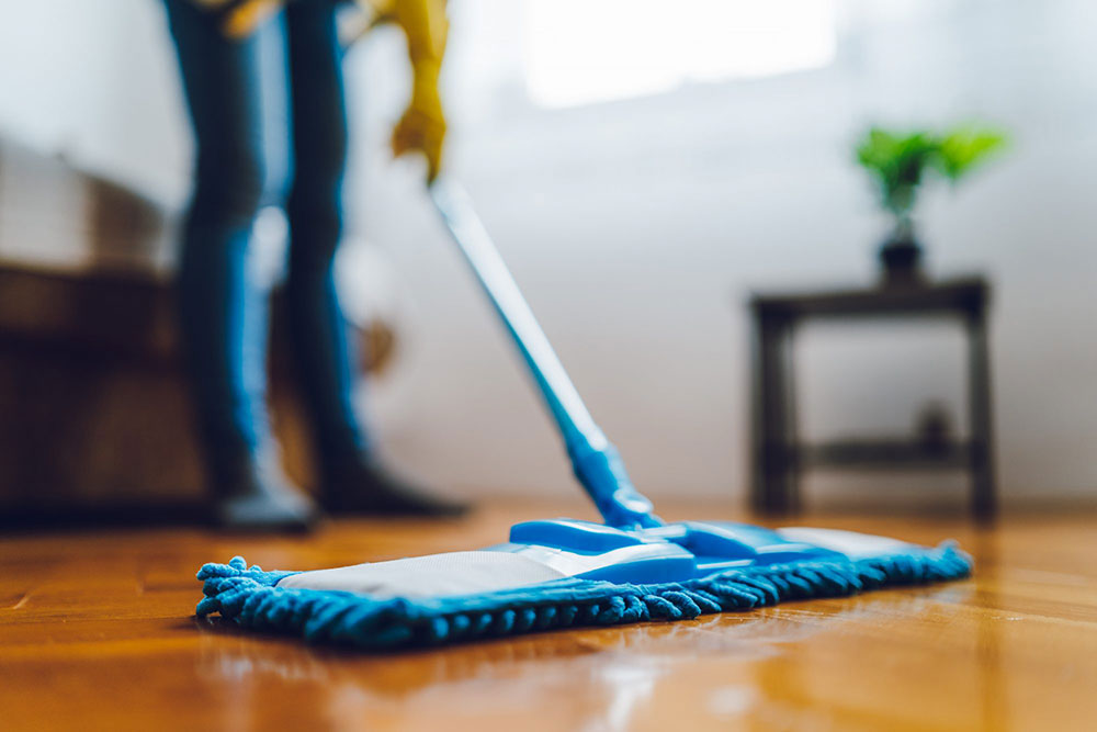 Clean-the-floors-before-working How to end laminate flooring at doorways