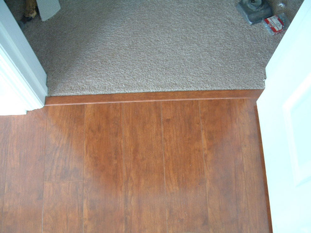 How To End Laminate Flooring At Doorways, How To Cut Laminate Flooring Into A Doorway